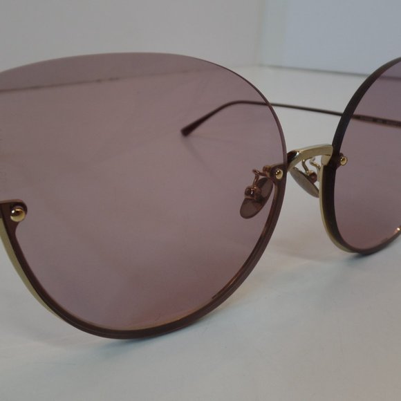 BOTTEGA VENETA Made Italy BV02045 004 New Elegant Sunglasses Purple Colored Lens - Picture 8 of 15